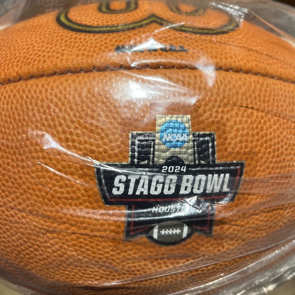 WILSON GST GAME FOOTBALL - Genuine Game Ball - Picture 4 of 9